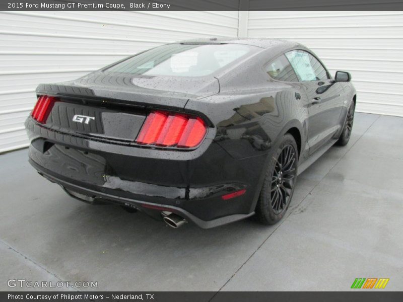 Black / Ebony 2015 Ford Mustang GT Premium Coupe