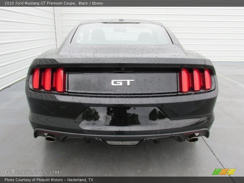 Black / Ebony 2015 Ford Mustang GT Premium Coupe