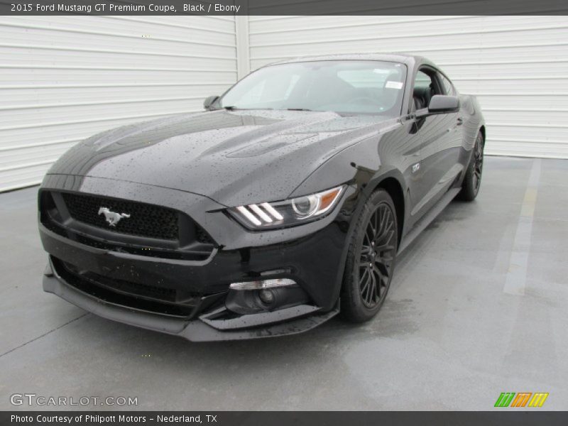 Black / Ebony 2015 Ford Mustang GT Premium Coupe