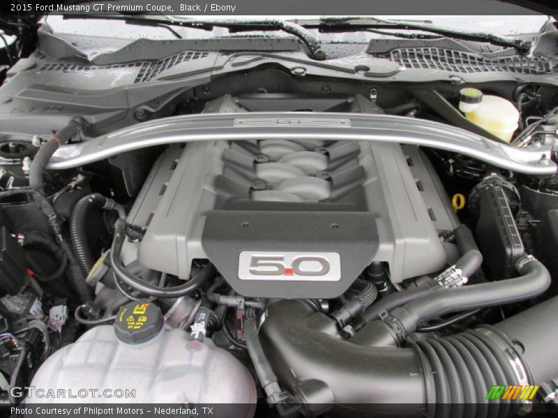  2015 Mustang GT Premium Coupe Engine - 5.0 Liter DOHC 32-Valve Ti-VCT V8