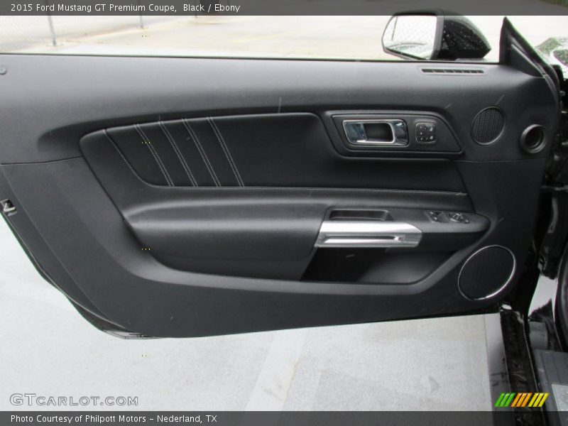 Door Panel of 2015 Mustang GT Premium Coupe