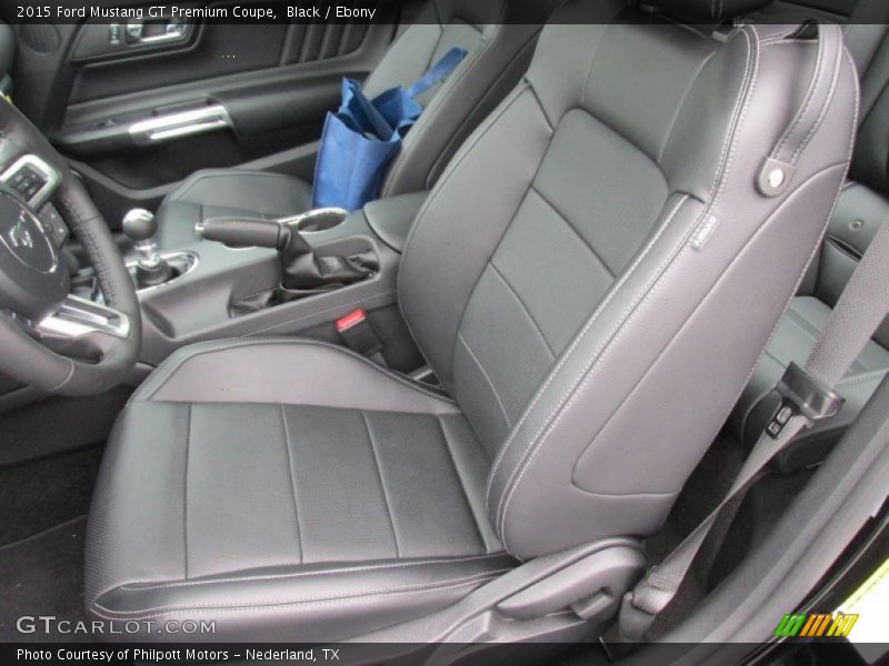 Black / Ebony 2015 Ford Mustang GT Premium Coupe