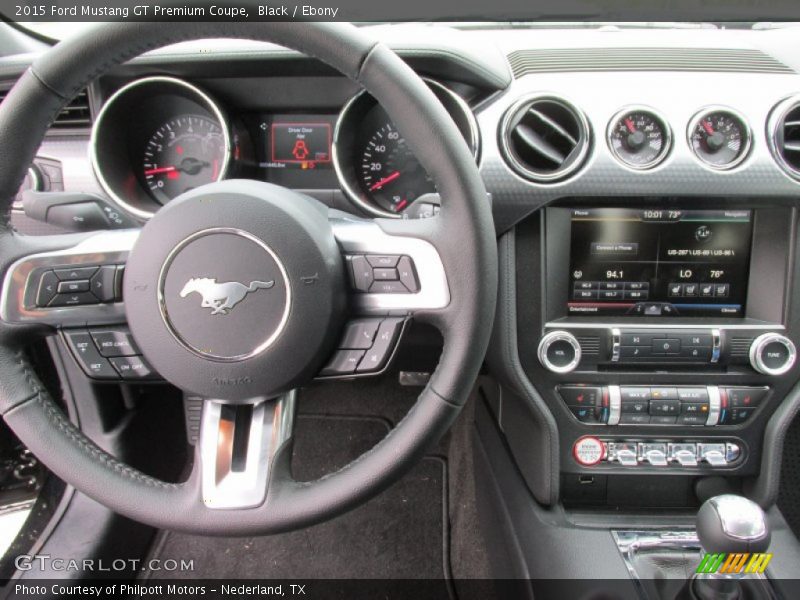 Black / Ebony 2015 Ford Mustang GT Premium Coupe