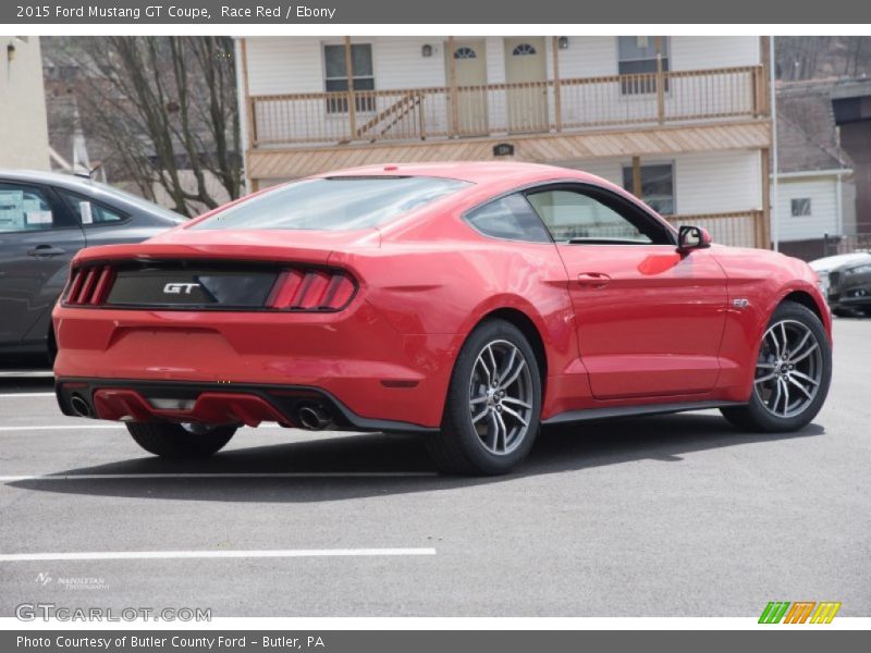Race Red / Ebony 2015 Ford Mustang GT Coupe