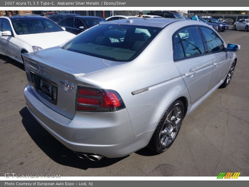 Alabaster Silver Metallic / Ebony/Silver 2007 Acura TL 3.5 Type-S