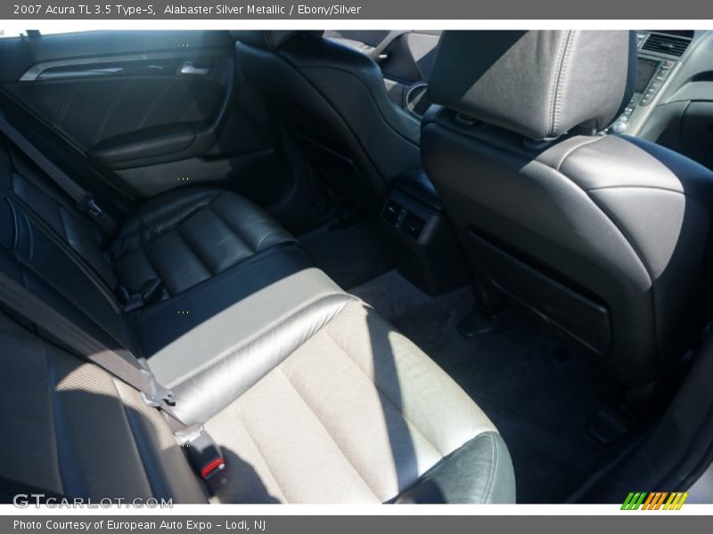 Alabaster Silver Metallic / Ebony/Silver 2007 Acura TL 3.5 Type-S