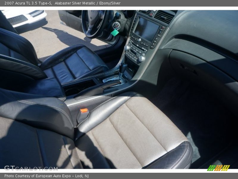 Alabaster Silver Metallic / Ebony/Silver 2007 Acura TL 3.5 Type-S