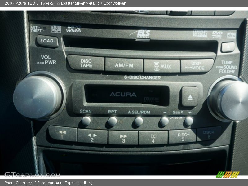Alabaster Silver Metallic / Ebony/Silver 2007 Acura TL 3.5 Type-S