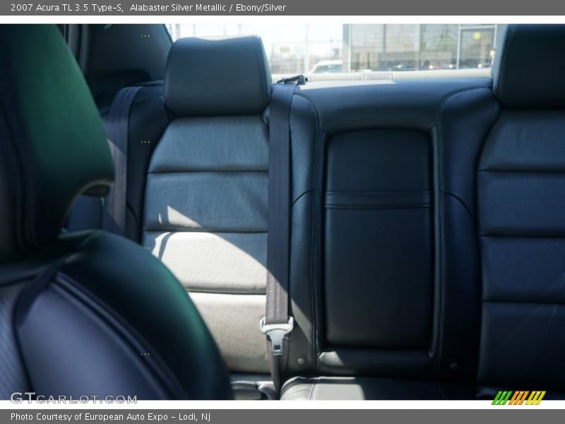 Alabaster Silver Metallic / Ebony/Silver 2007 Acura TL 3.5 Type-S