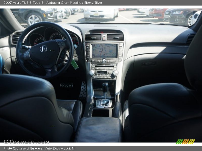 Alabaster Silver Metallic / Ebony/Silver 2007 Acura TL 3.5 Type-S