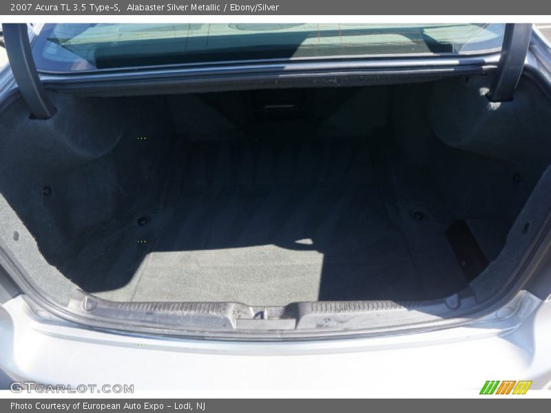 Alabaster Silver Metallic / Ebony/Silver 2007 Acura TL 3.5 Type-S