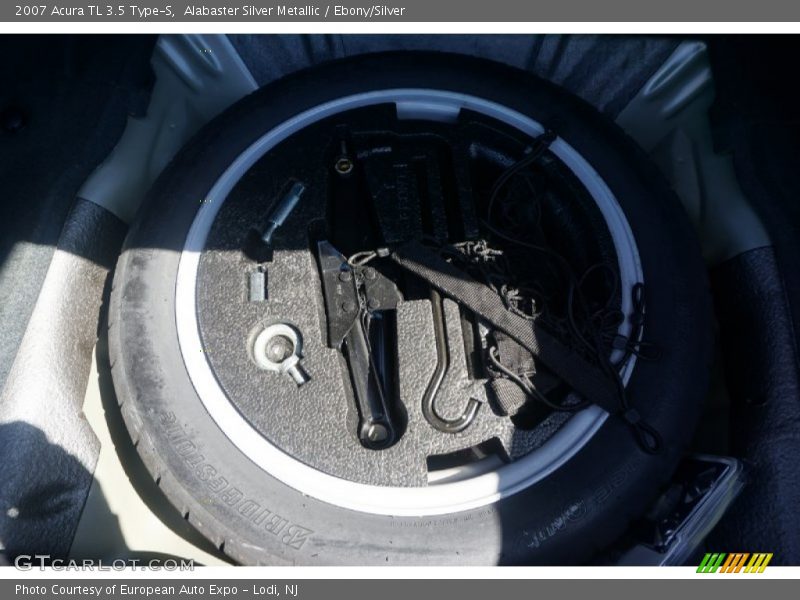 Alabaster Silver Metallic / Ebony/Silver 2007 Acura TL 3.5 Type-S