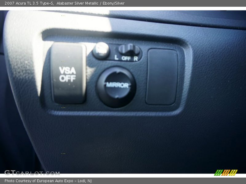 Alabaster Silver Metallic / Ebony/Silver 2007 Acura TL 3.5 Type-S