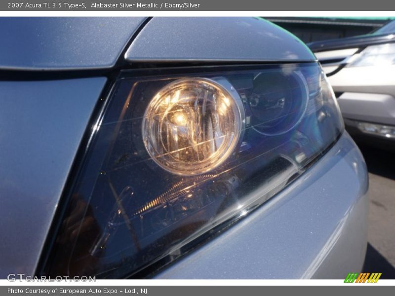 Alabaster Silver Metallic / Ebony/Silver 2007 Acura TL 3.5 Type-S