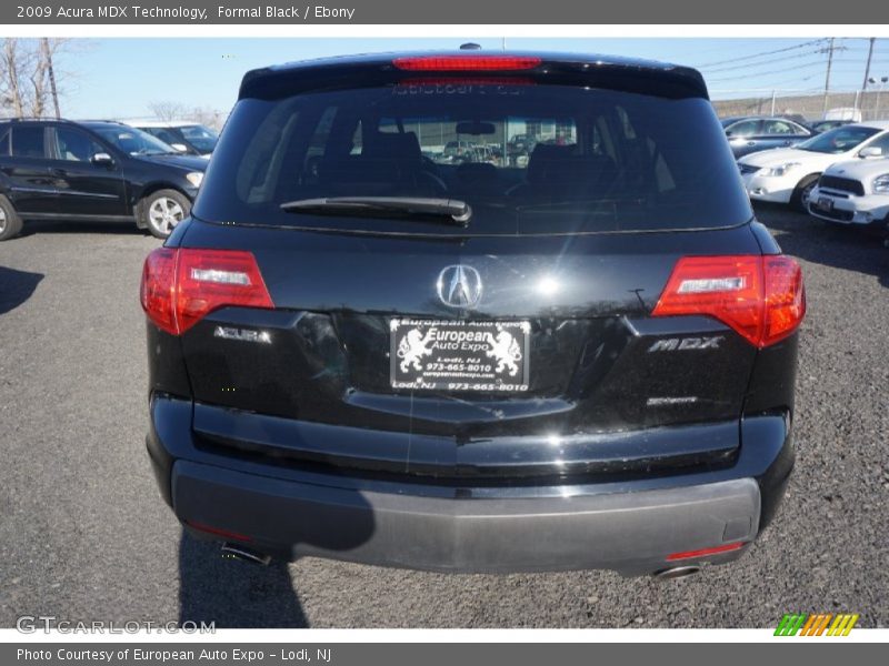 Formal Black / Ebony 2009 Acura MDX Technology