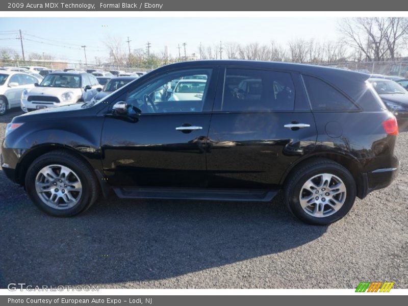 Formal Black / Ebony 2009 Acura MDX Technology