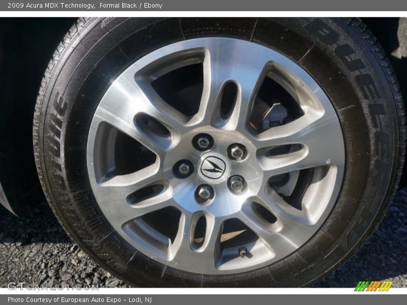 Formal Black / Ebony 2009 Acura MDX Technology