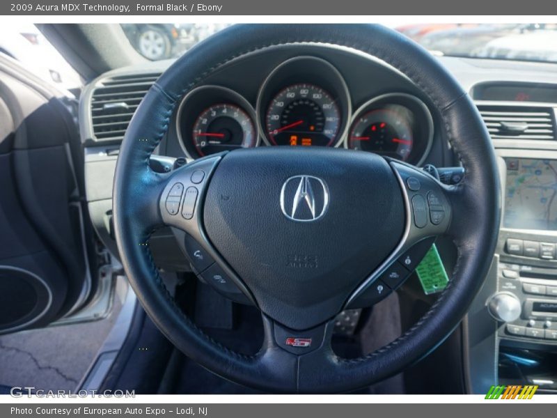 Formal Black / Ebony 2009 Acura MDX Technology