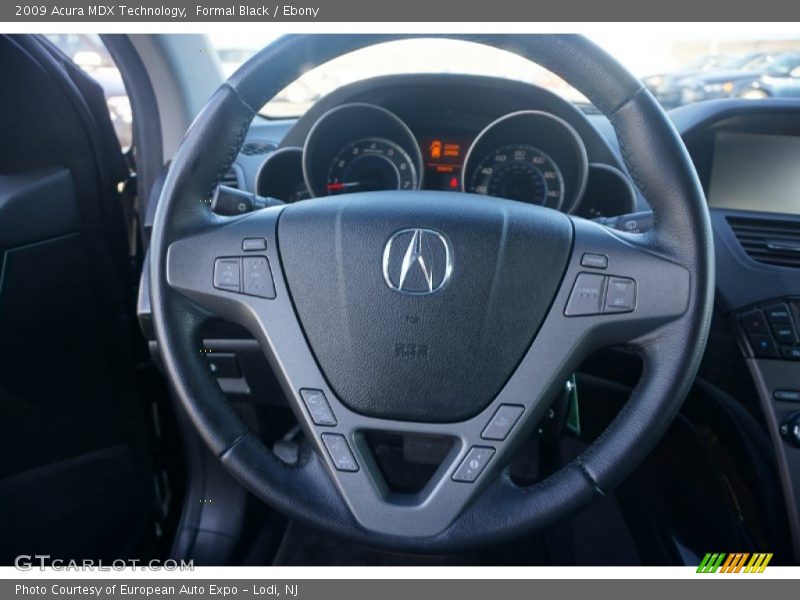 Formal Black / Ebony 2009 Acura MDX Technology