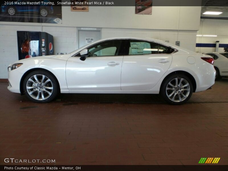  2016 Mazda6 Touring Snowflake White Pearl Mica