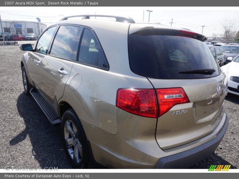 Desert Rock Metallic / Taupe 2007 Acura MDX Sport