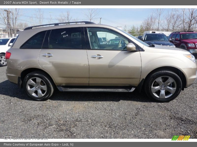 Desert Rock Metallic / Taupe 2007 Acura MDX Sport