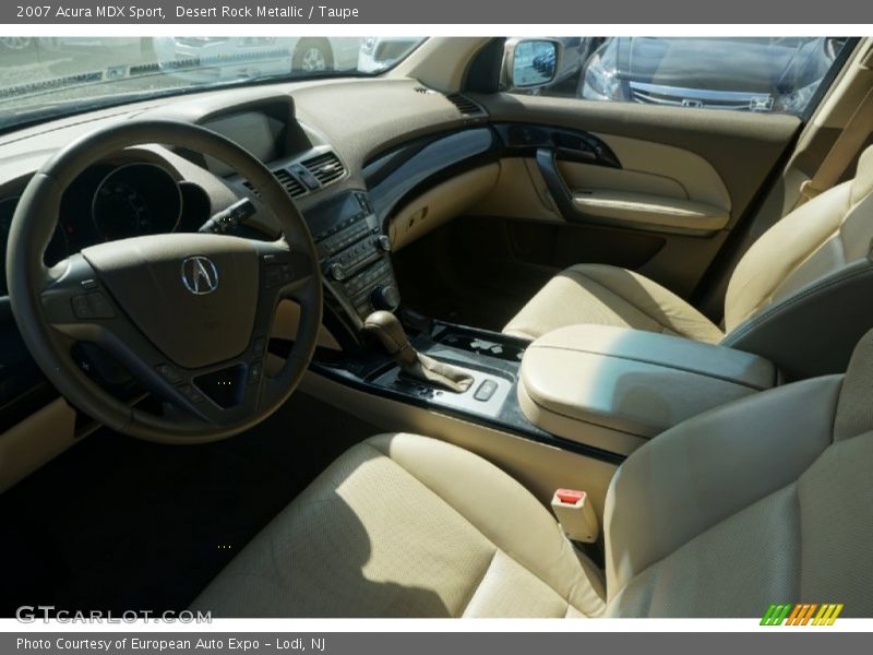 Desert Rock Metallic / Taupe 2007 Acura MDX Sport