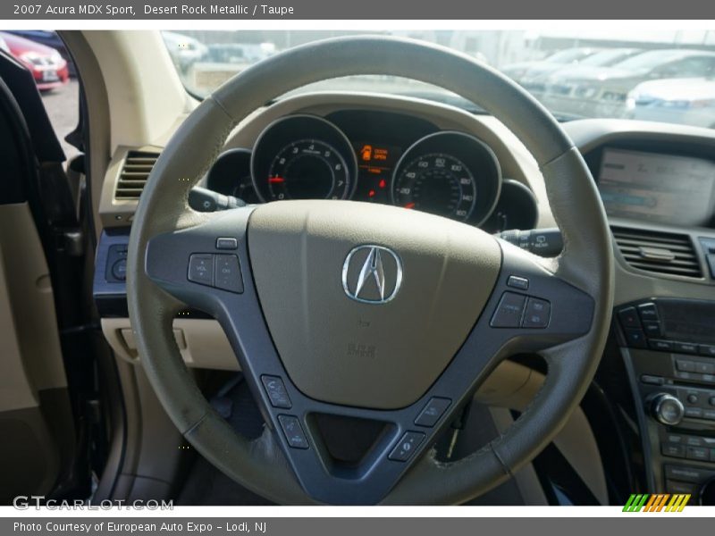 Desert Rock Metallic / Taupe 2007 Acura MDX Sport