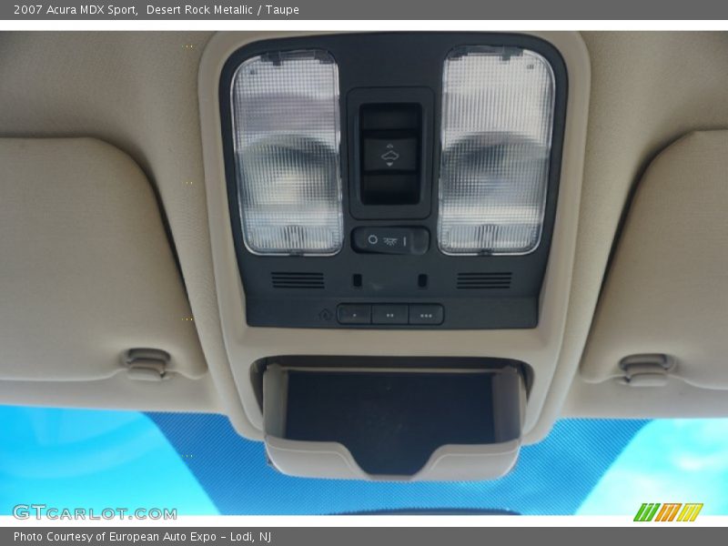 Desert Rock Metallic / Taupe 2007 Acura MDX Sport