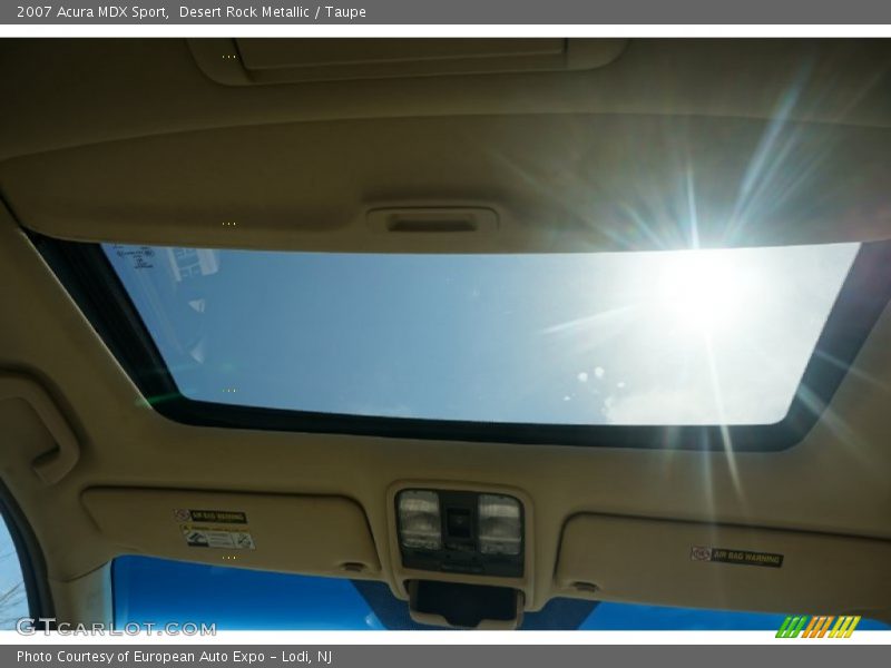 Desert Rock Metallic / Taupe 2007 Acura MDX Sport