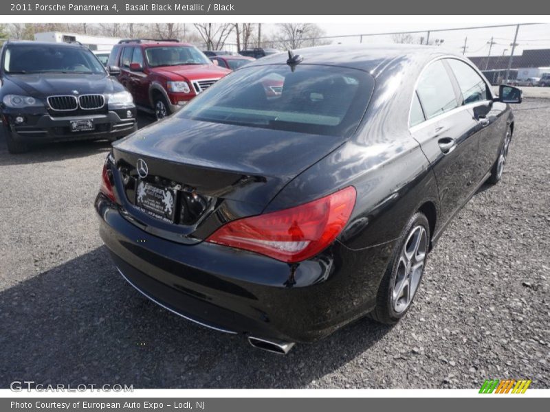 Basalt Black Metallic / Black 2011 Porsche Panamera 4