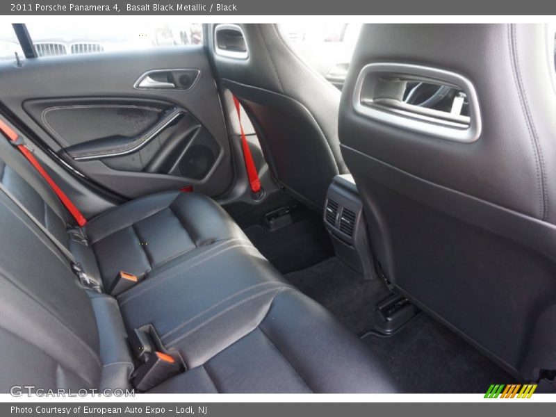 Basalt Black Metallic / Black 2011 Porsche Panamera 4