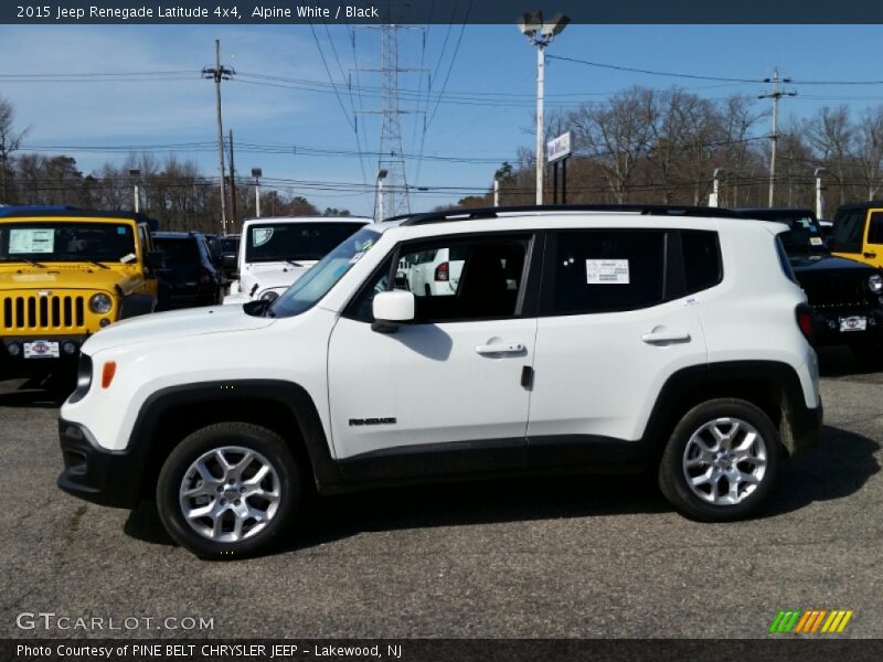  2015 Renegade Latitude 4x4 Alpine White