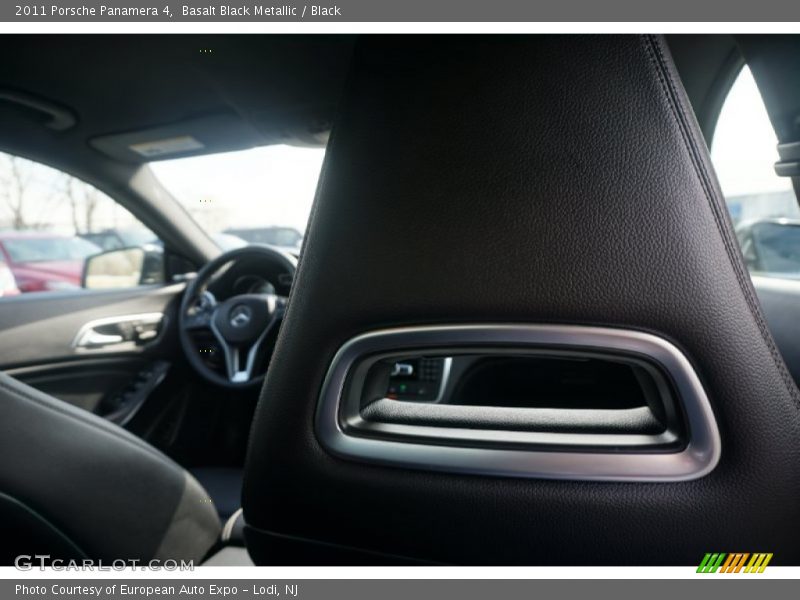 Basalt Black Metallic / Black 2011 Porsche Panamera 4