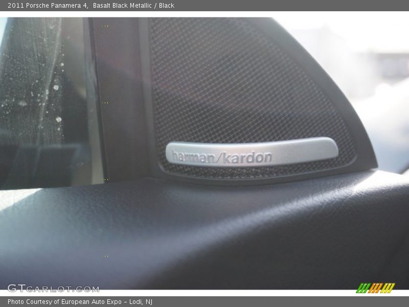 Basalt Black Metallic / Black 2011 Porsche Panamera 4