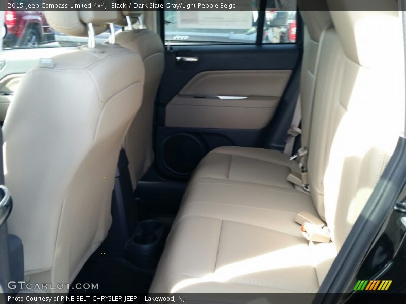 Black / Dark Slate Gray/Light Pebble Beige 2015 Jeep Compass Limited 4x4