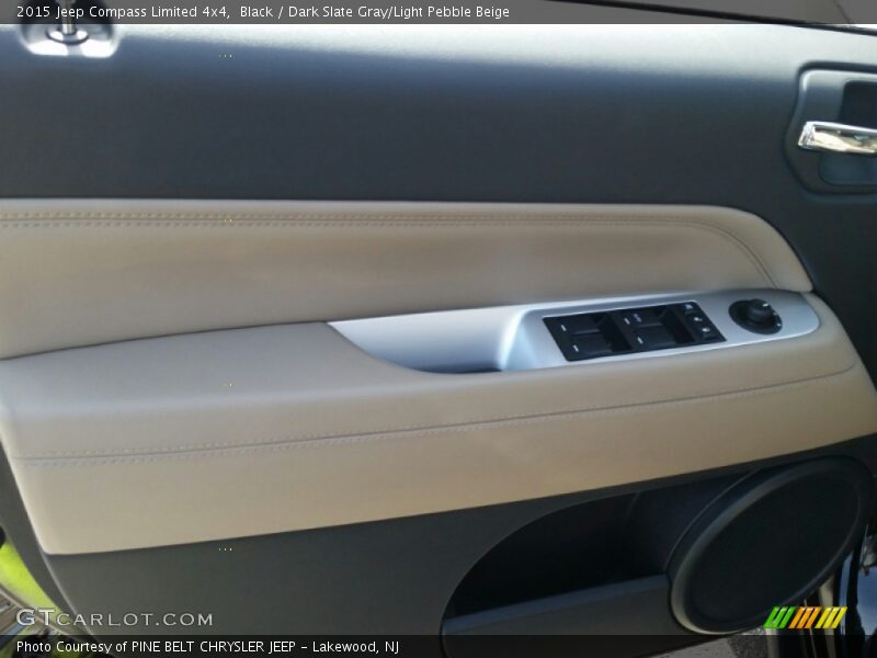 Black / Dark Slate Gray/Light Pebble Beige 2015 Jeep Compass Limited 4x4