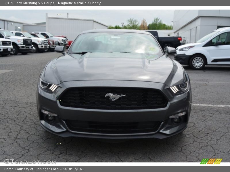 Magnetic Metallic / Ebony 2015 Ford Mustang V6 Coupe