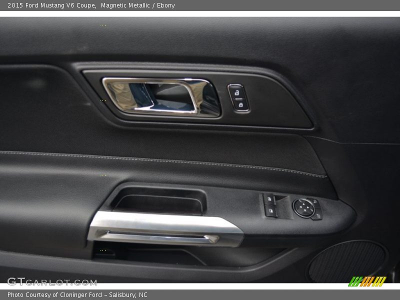 Magnetic Metallic / Ebony 2015 Ford Mustang V6 Coupe