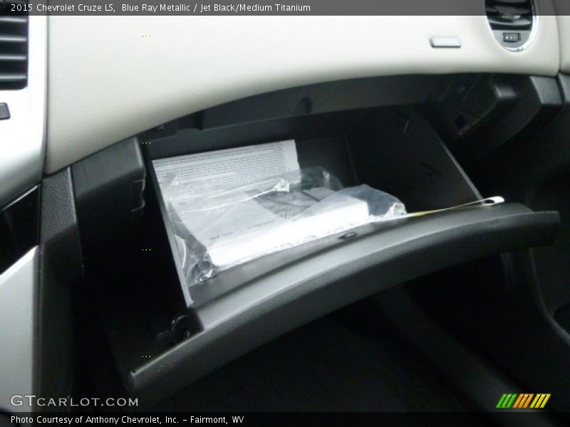 Blue Ray Metallic / Jet Black/Medium Titanium 2015 Chevrolet Cruze LS