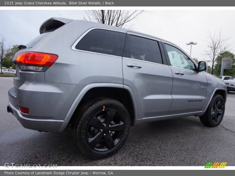 Billet Silver Metallic / Black 2015 Jeep Grand Cherokee Altitude