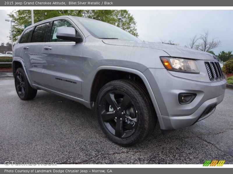 Billet Silver Metallic / Black 2015 Jeep Grand Cherokee Altitude