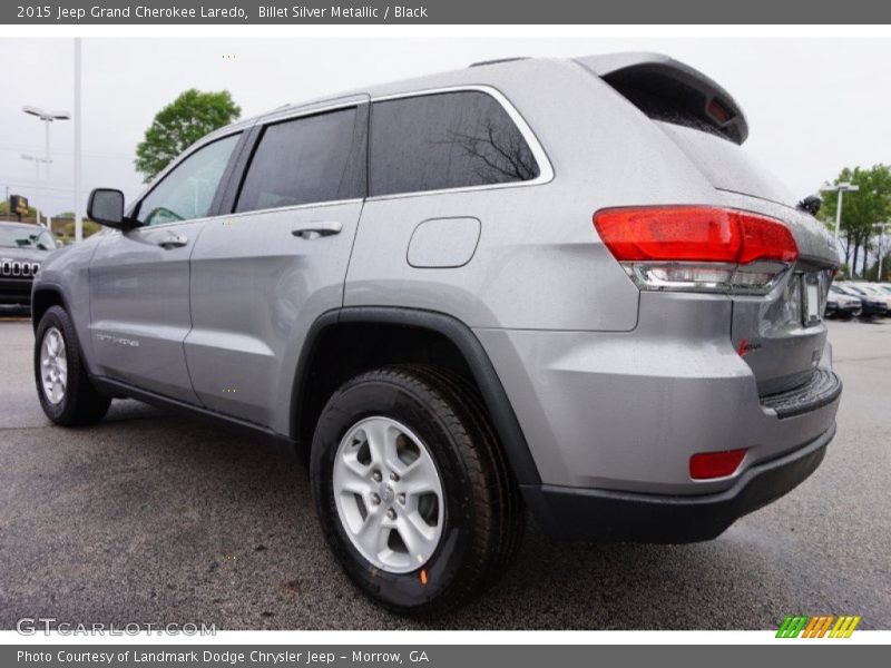 Billet Silver Metallic / Black 2015 Jeep Grand Cherokee Laredo