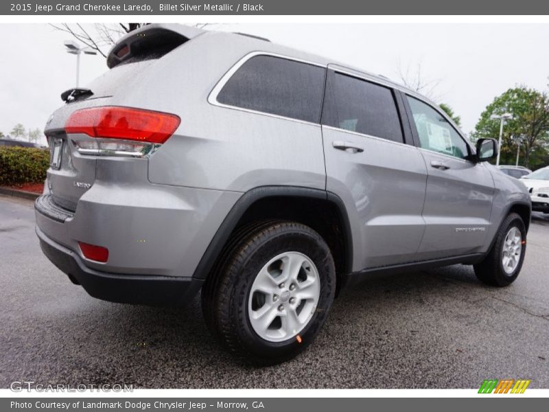 Billet Silver Metallic / Black 2015 Jeep Grand Cherokee Laredo