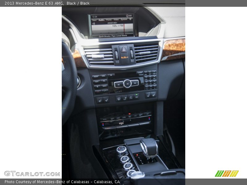 Controls of 2013 E 63 AMG