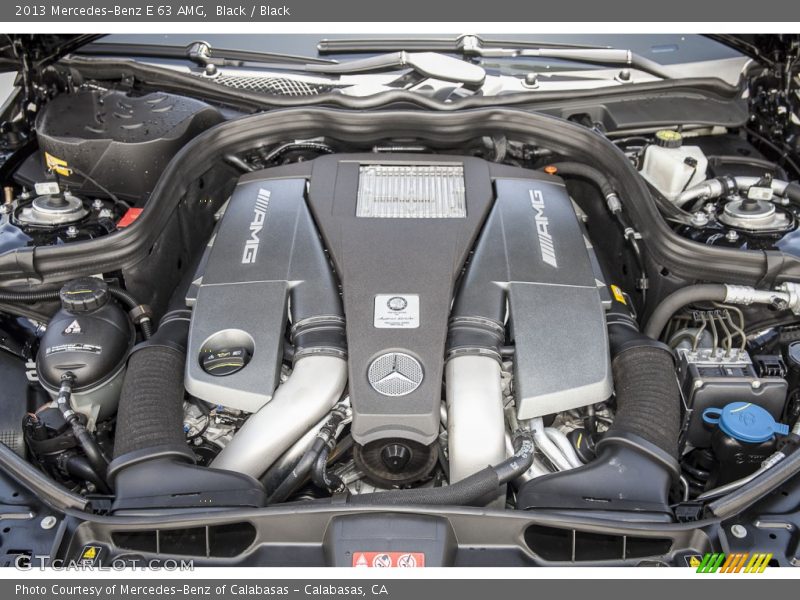  2013 E 63 AMG Engine - 5.5 Liter AMG Biturbo DOHC 32-Valve VVT V8