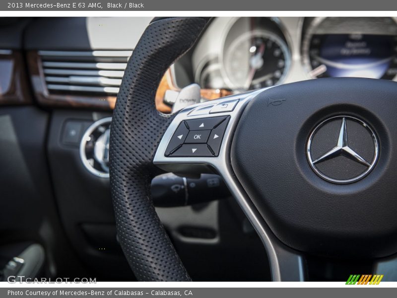 Controls of 2013 E 63 AMG