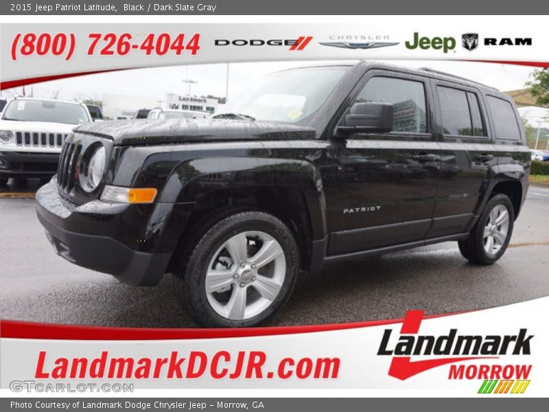 Black / Dark Slate Gray 2015 Jeep Patriot Latitude