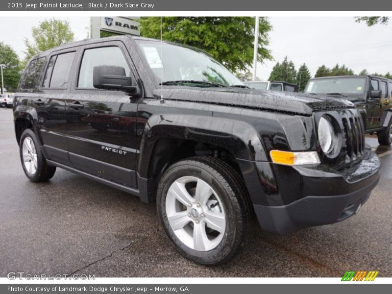Black / Dark Slate Gray 2015 Jeep Patriot Latitude