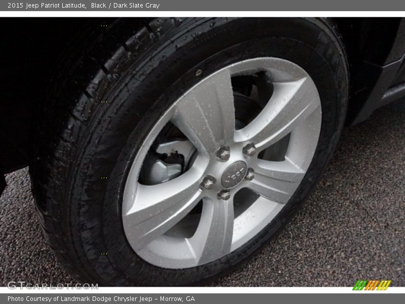 Black / Dark Slate Gray 2015 Jeep Patriot Latitude